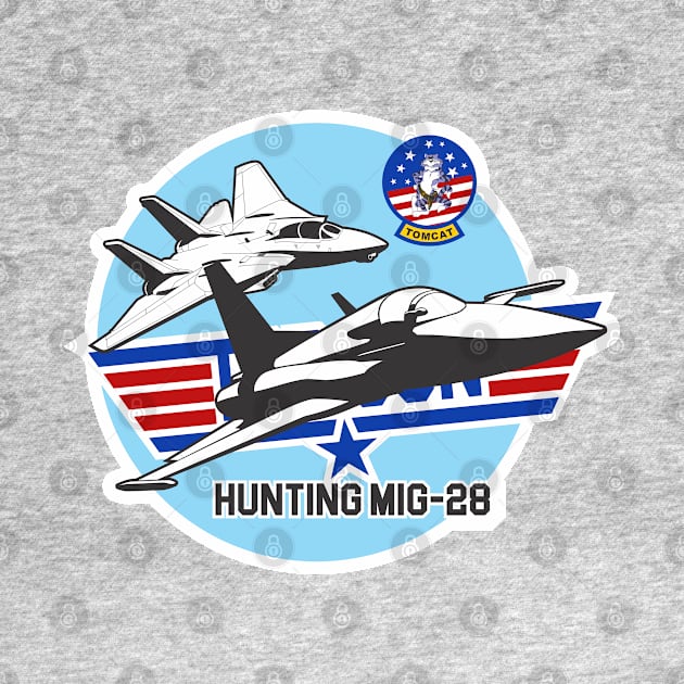 Hunting MiG-28 by MBK